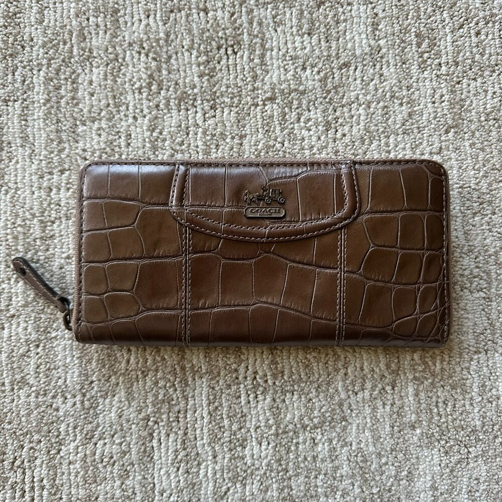 Coach Textured Leather Wallet